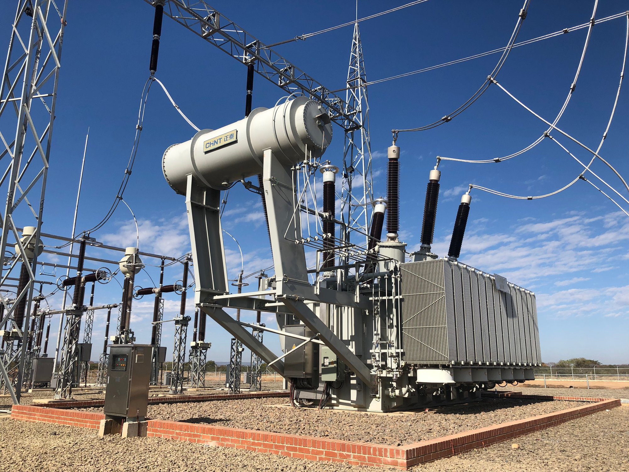 Wall 3 CHINT-kuva 330kV Tr on site