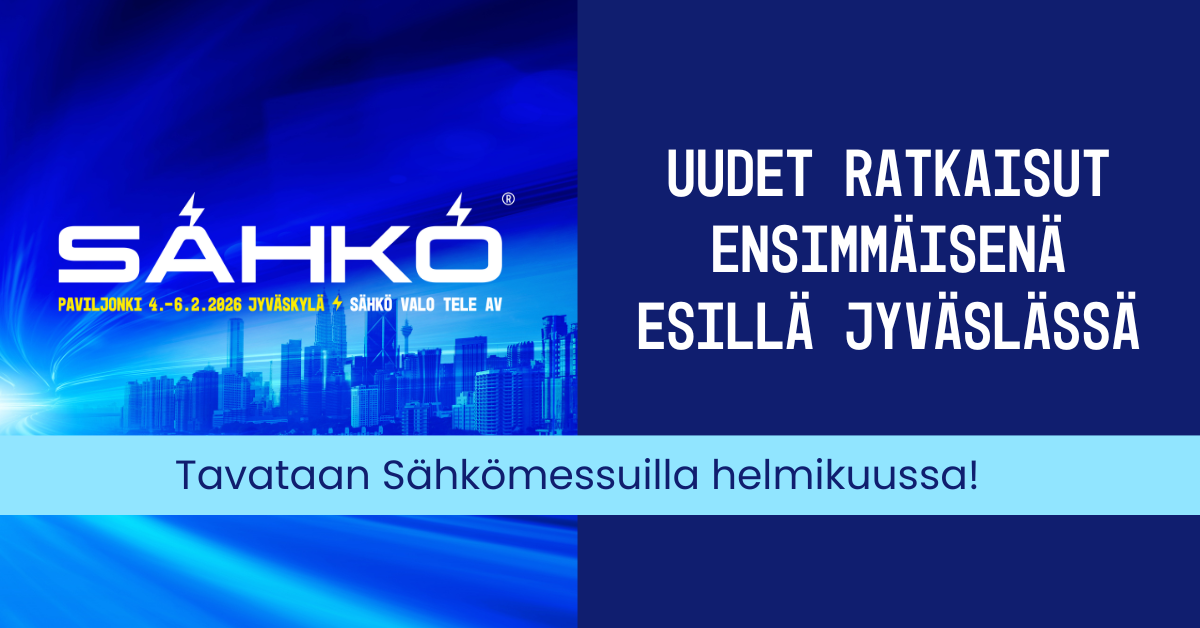 Sähkömessut 2026 uutuudet ensimmäisenä Jyväskylässä 1200x627px